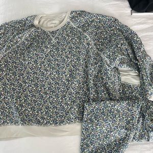 The Great floral Sweat suit Set